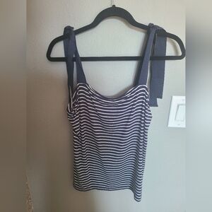 1901 Striped Tank Top, L